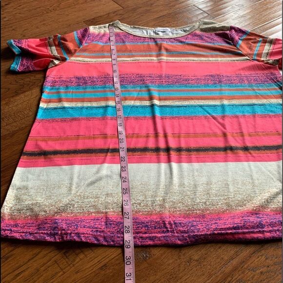 MissLook Multicolored Stripes T Shirt - Picture 6 of 10